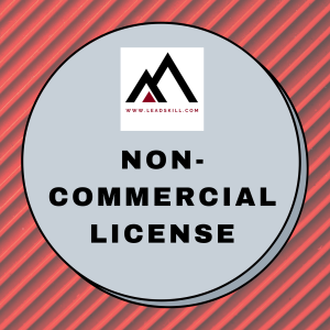 Leadskill Non-Commercial License for Digital Products